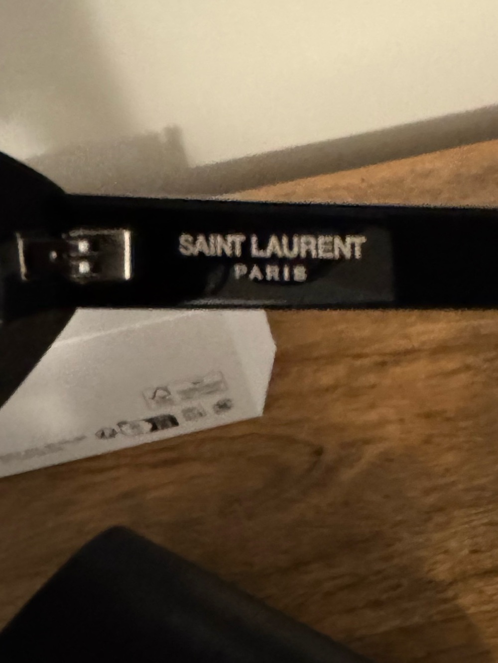 Saint Laurent 567 Black Cat-Eye Sunglasses with Dark Lenses - Picture 11 of 13